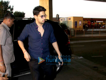 Sidharth Malhotra and Adah Sharma snapped at the airport