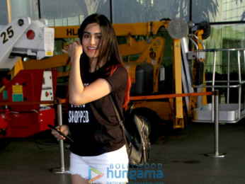 Sidharth Malhotra and Adah Sharma snapped at the airport