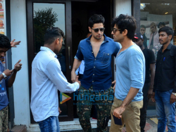 Spotted: Sidharth Malhotra at Bastian