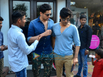 Spotted: Sidharth Malhotra at Bastian