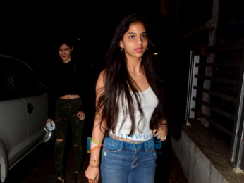 Suhana Khan snapped at PVR Juhu