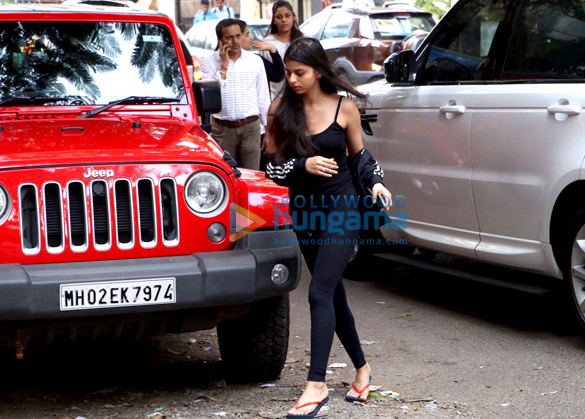 Suhana Khan spotted in Bandra Suhana Khan spotted in Bandra