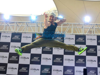 Tiger Shroff attends the launch of Sketchers