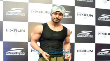 Tiger Shroff attends the launch of Sketchers