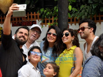 Varun Sharma, Pooja Bedi, Bakhtiyaar Irani, Tanaaz Irani, Baba Sehgal spotted at a Tamil food Festival in Mumbai