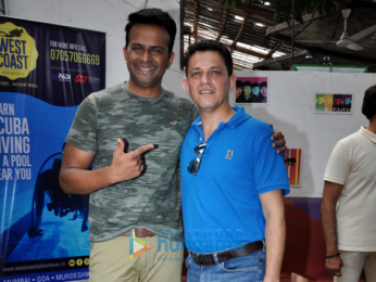 Varun Sharma, Pooja Bedi, Bakhtiyaar Irani, Tanaaz Irani, Baba Sehgal spotted at a Tamil food Festival in Mumbai