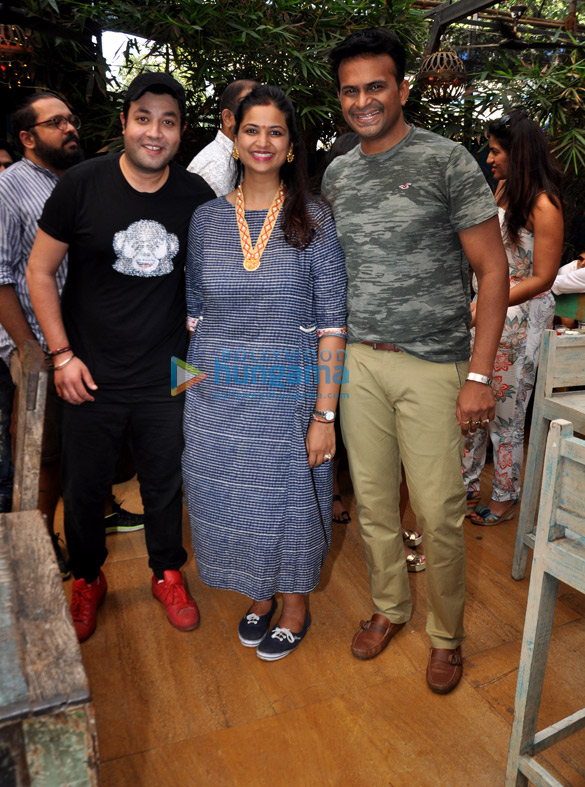 Varun Sharma, Pooja Bedi, Bakhtiyaar Irani, Tanaaz Irani, Baba Sehgal spotted at a Tamil food Festival in Mumbai Varun Sharma, Pooja Bedi, Bakhtiyaar Irani, Tanaaz Irani, Baba Sehgal spotted at a Tamil food Festival in Mumbai