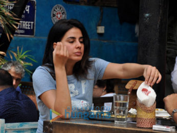 Varun Sharma, Pooja Bedi, Bakhtiyaar Irani, Tanaaz Irani, Baba Sehgal spotted at a Tamil food Festival in Mumbai