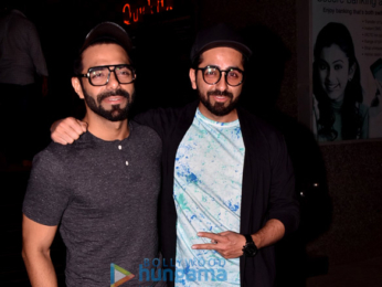 Ayushmann Khurrana and Aparshakti Khurana snapped at PVR