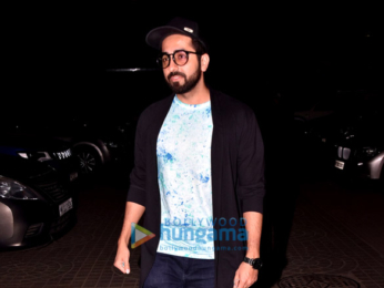 Ayushmann Khurrana and Aparshakti Khurana snapped at PVR