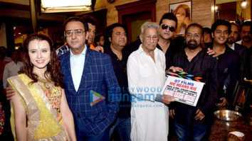 Gulshan Grover gives the mahurat shot for Indo-Polish film ‘No Means No’