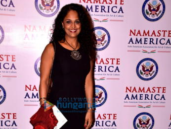 Hansal Mehta and family snapped attending the Namaste America jazz concert