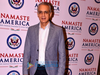 Hansal Mehta and family snapped attending the Namaste America jazz concert
