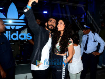 Harshavardhan Kapoor, Saiyami Kher and Anand Ahuja attend a bash of Adidas