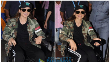 Kangana Ranaut injures her right leg on the sets of Manikarnika