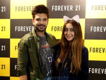 Karan Kundra and Anusha Dandekar launch Forever 21's store in Amritsar
