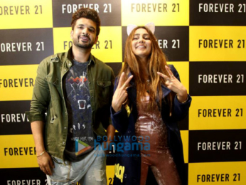 Karan Kundra and Anusha Dandekar launch Forever 21's store in Amritsar