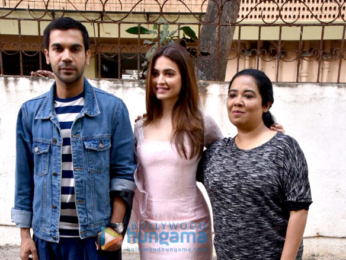 Kriti Kharbanda and Rajkummar Rao promote 'Shaadi Mein Zaroor Aana'
