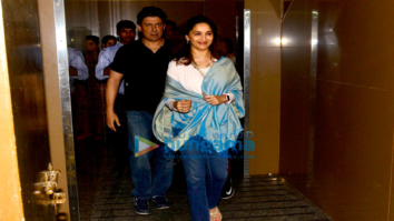 Madhuri Dixit, Varun Dhawan and other snapped at Juhu PVR