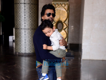 Nikhil Dwivedi snapped over lunch