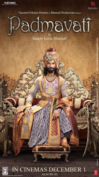 First Look Of The Movie Padmavati