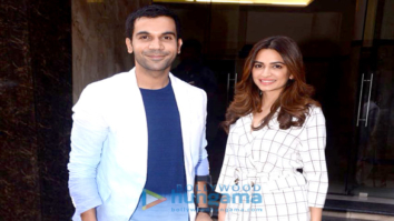 Rajkummar Rao & Kriti Kharbanda snapped promoting Shaadi Mein Zaroor Aana