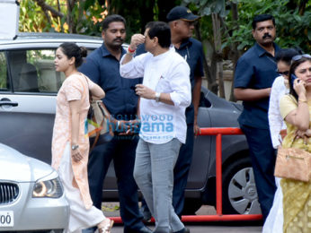 Ram Mukerji's Shraddh ceremony and lunch at ISCKON temple