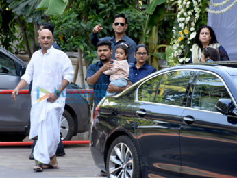 Ram Mukerji's Shraddh ceremony and lunch at ISCKON temple