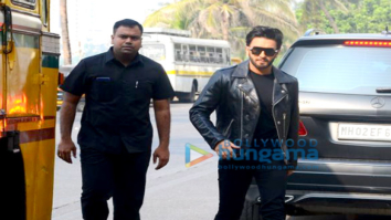 Ranveer Singh arrives at Zoya Akhtar’s residence