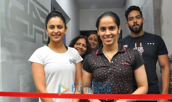 Saina Nehwal graces the launch of Rakul Preet’s fitness studio F45 in Hyderabad Saina Nehwal graces the launch of Rakul Preet’s fitness studio F45 in Hyderabad