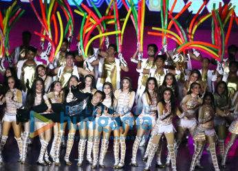 Salman Khan and Katrina Kaif perform at Opening of ISL Ceremony in Kochi