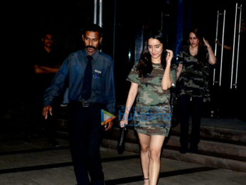 Shraddha Kapoor and Aditya Roy Kapur snapped at BKC