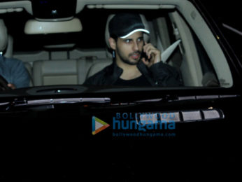 Sidharth Malhotra spotted at a dance class in Bandra