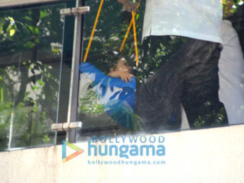 Taimur Ali Khan spotted swinging