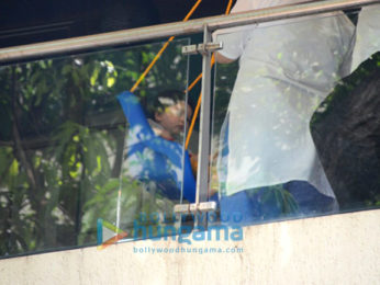 Taimur Ali Khan spotted swinging