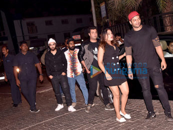 Team of Fukrey Returns snapped promoting the film at various location in Juhu