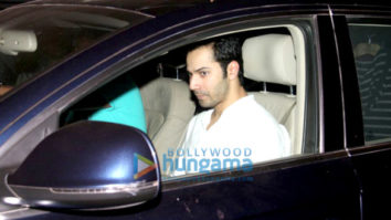 Varun Dhawan snapped at Siddharth Roy Kapoor’s office