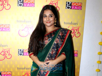 Vidya Balan and Manav Kaul promote 'Tumhari Sulu' at an outlet of Gopi Vaid