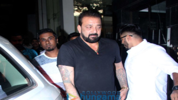 Sanjay Dutt spotted outside Ashutosh Gowariker’s office