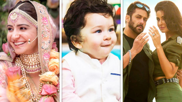 A to Z Of 2017 Virushka’s Wedding | Taimur Ali Khan | Baahubali 2 | Tiger Zinda Hai | SRK – AbRam
