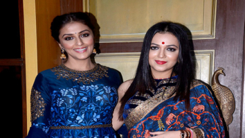 Aarti Chhabria and Tanishaa Mukerji snapped at the Jhelum store