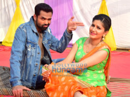 Abhay Deol and Sapna Chaudhary shoot for ‘Nanu Ki Jaanu’