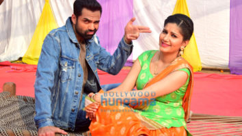Abhay Deol and Sapna Chaudhary shoot for ‘Nanu Ki Jaanu’