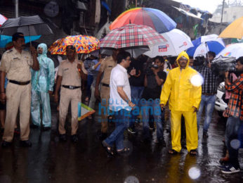 Abhishek Bachchan, Salim Khan, Ranbir Kapoor and others attend the funeral of the late Shashi Kapoor