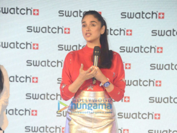 Aditi Rao Hydari launches the new collection of Swatch X You watches