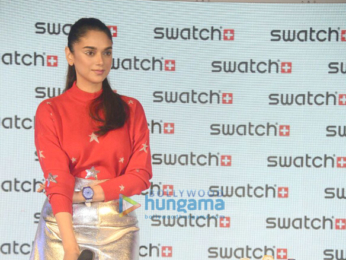 Aditi Rao Hydari launches the new collection of Swatch X You watches