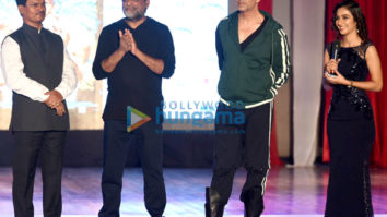 Akshay Kumar, R Balki and others at Pad Man promotions at Mood Indigo 2017