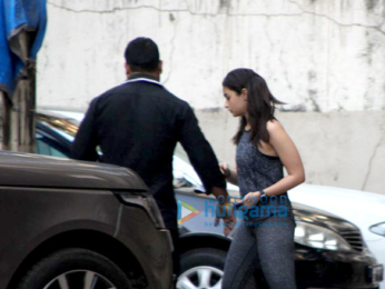Alia Bhatt snapped at the gym