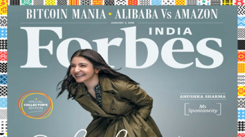 Anushka Sharma On The Cover Of Forbes Magazine