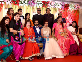 Bollywood celebs attend veteran Bollywood journalist Chaitanya Padukone's daughter Apeksha's weddig with Karan Mahajan